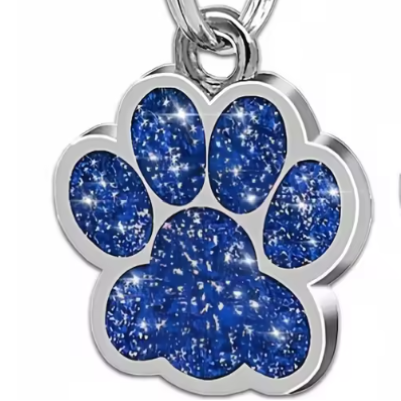 Petite Bling Paw ID Tags