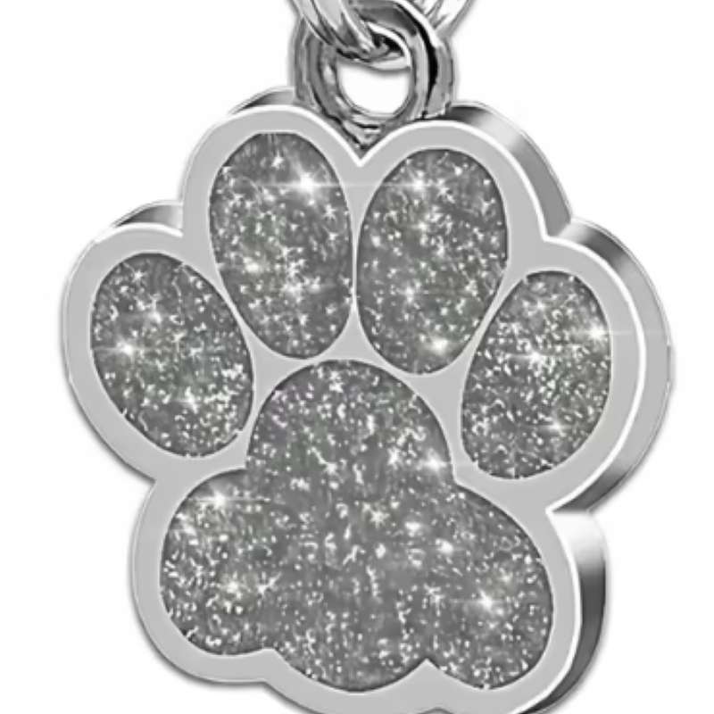 Petite Bling Paw ID Tags